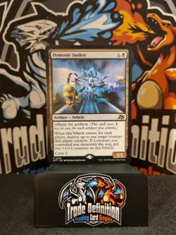 MTG Aetherdrift Demonic Junker Rare 0083 Non-Foil - Image 1
