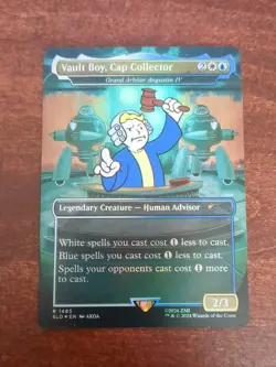 Vault Boy, Cap Collector - Grand Arbiter, Augustin IV FOIL Secret Lair Fallout!! - Image 4