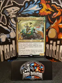 MTG Aetherdrift Aatchik, Emerald Radian Rare 0187 Non-Foil - Image 1