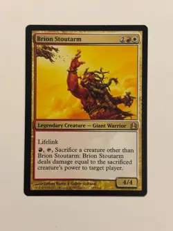 Brion Stoutarm Commander Magic the Gathering MTG - Image 1
