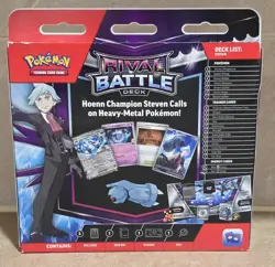 Pokemon TCG: Rival Battle Decks Steven - New & Sealed - Image 2