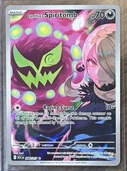 Pokemon Ascended Heroes - Cynthia’s Spiritomb 244/217 Illustration Rare - IR - Image 1