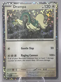 [NM] Drampa Holo Pokemon TCG Promo McDonald’s Happy Meal 2025 015/015 - Image 1