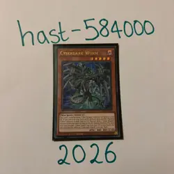 YuGiOh! TCG - ALIN EN027 - Cyberdark Wurm - Ultra Rare - NM - 1st Ed - Image 1