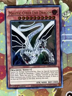 Yugioh Malefic Cyber End Dragon GFP2-EN101 Single - Image 1