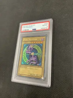 2002 Yu-Gi-Oh! Dark Magician SDY #006 PSA 8 NM-MT - Image 1