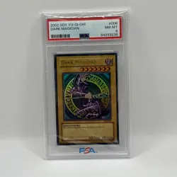 2002 Yu-Gi-Oh! Dark Magician SDY #006 PSA 8 NM-MT - Image 1