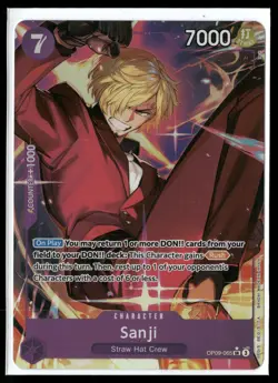 Sanji (065) (Parallel) SR Emperors in the New World OP09-065 NM - Image 1