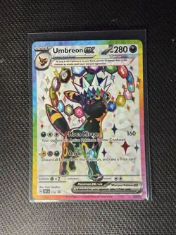 Pokemon TCG: Umbreon Ex 176 SVP Black Star Promo NM - Prismatic Evolutions - Image 3