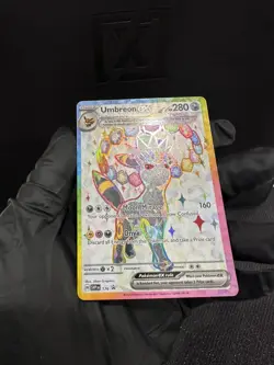 Umbreon EX 176 SV Black Star Promo NM Pokemon TCG Prismatic Evolutions - Image 2