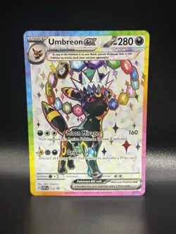 Pokemon TCG: Umbreon Ex 176 SVP Black Star Promo NM - Prismatic Evolutions - Image 1