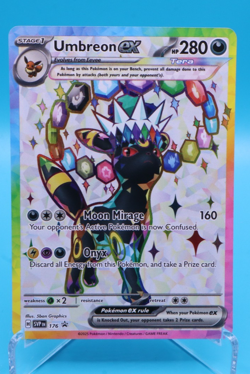 Umbreon EX 176 SVP Black Star Promo - Prismatic Evolutions - Pokemon TCG - Image 1