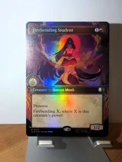 Firebending Student (Showcase) Avatar: The Last Airbender Foil MTG NM - Image 1