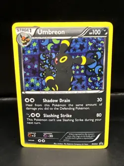 Pokemon TCG Umbreon Black White Holo Card BW93 Black Star Promo - Image 1