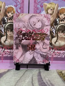 GODDESS STORY GENKI PARADE SR-17 SHINOBU DEMON SLAYER ANIME WAIFU CARD - Image 2