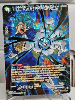 Dragon Ball Super Card Game SSB Vegeta, God-Like Power BT23-115, SPR - Image 1
