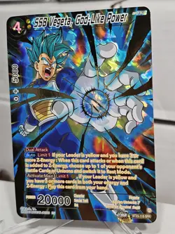 Dragon Ball Super Card Game SSB Vegeta, God-Like Power BT23-115, SPR - Image 3