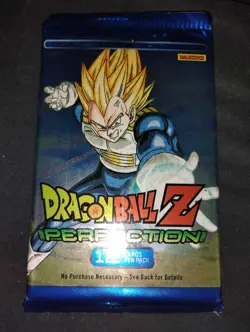 Dragon Ball Z Perfection Panini TCG Game Booster 12 Card Pack 2 pack bundle - Image 2