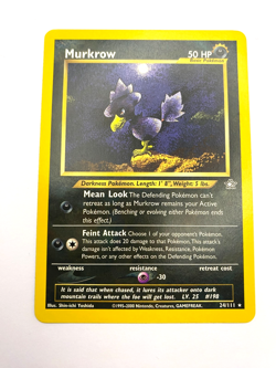Pokemon Card - Murkrow 24/111 Neo Genesis *EX* Rare - Image 1