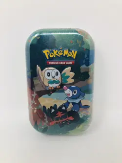 Pokemon Celebrations TCG Mini Tin - Alola Art Factory Sealed - 25th Anniversary - Image 1