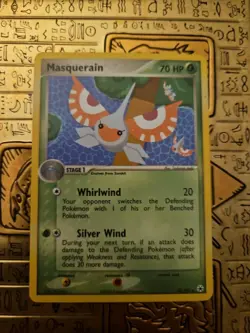 Pokemon TCG Masquerain EX Hidden Legends 20/101 Regular Rare - Image 1