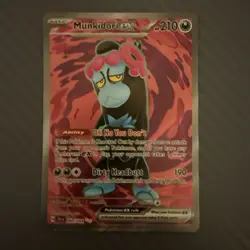 Pokemon TCG: Munkidori EX 083/064 Shrouded Fable - Near Mint - Image 1