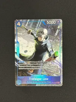 Trafalgar Law St17-002 Alt Art One Piece TCG English Foil - Image 1