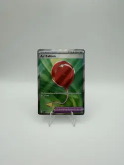 Pokemon TCG Mega Evolutions Air Balloon Pokemon Tool Card 166/132 NM - Image 1