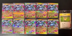 Mega Inferno X M2 Mega Charizard ex RR #013/080 - Pokemon Card Lot 10 Cards - Image 1