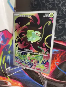 Bulbasaur 133/132 Mega Evolution Illustration Rare English Pokemon Tcg Card - Image 3