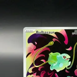 Pokemon TCG: Bulbasaur 133/132, Illustration Rare Holo Card - Mega Evolution, NM - Image 2