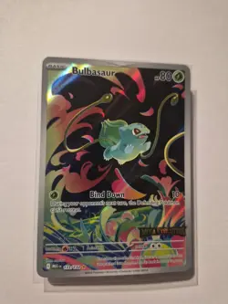Bulbasaur 133/132 Illustration Rare Mega Evolution Promo Sealed Pokemon Card TCG - Image 1