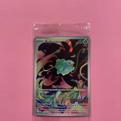 Bulbasaur 133/132 Illustration Rare Mega Evolution Promo Sealed Pokemon Card TCG - Image 1