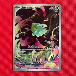 Bulbasaur 133/132 Illustration Rare - Pokemon Card TCG - Mega Evolution - NM - Image 1