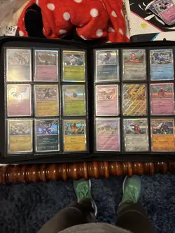 Huge Binder Lot of 360 Pokemon Cards Mixed VTG WOTC -- EX, Holo, Reverse Holo V - Image 3