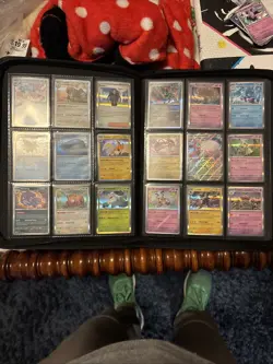 Huge Binder Lot of 360 Pokemon Cards Mixed VTG WOTC -- EX, Holo, Reverse Holo V - Image 5