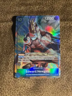 Edward Newgate OP13-042 Alternate Art Carrying On His Will One Piece NM - Image 1