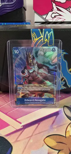 Edward Newgate (Alternate Art) One Piece OP13-042 Carrying On His Will English - Image 1