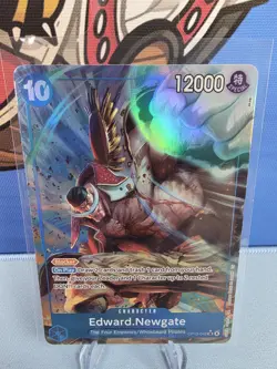 Edward Newgate Alt Art OP13-042 Carrying On His Will One Piece TCG English NM - Image 1