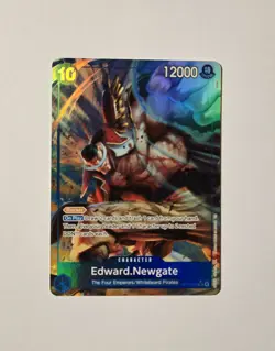 Edward Newgate Alt Art OP13-042 Carrying On His Will One Piece TCG English - Image 1