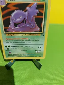Pokemon TCG Muk 28/62 Fossil Unlimited Non-Holo Rare Card 1999 Vintage WOTC - Image 5