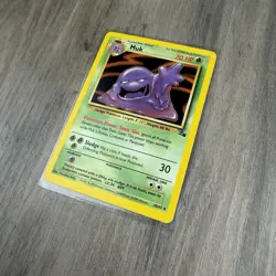 Muk 28/62 Fossil LP Non Holo Rare- Pokemon Trading Card Game- Nintendo GREAT - Image 2