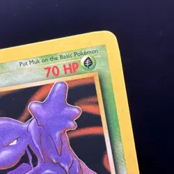 1st Edition Muk 28/62 Fossil Non Holo Rare 1999 WOTC Pokemon TCG Card LP - Image 3