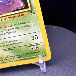 1st Edition Muk 28/62 Fossil Non Holo Rare 1999 WOTC Pokemon TCG Card LP - Image 5