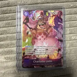 Charlotte Linlin Alt Art Parallel OP08-069 Two Legends Foil One Piece CCG - Image 1