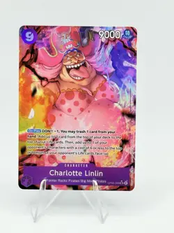 Charlotte Linlin Alt Art Parallel OP08-069 Two Legends Foil One Piece CCG - Image 1