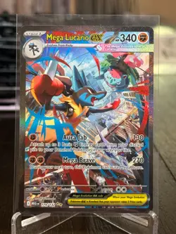 Mega Lucario EX 179/132 SIR Pokemon Mega Evolutions NM/M Pack Fresh English - Image 2