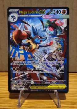 Pokemon TCG Mega Lucario EX 179/132 SIR Mega Evolutions English NM/M - Image 1