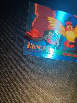 PIKACHU'S Vacation Movie POKEMON "Better than Ever" Foil Holo TOPPS Card #56 - Image 3