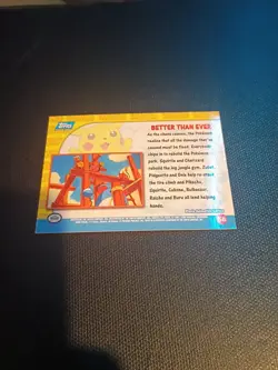 PIKACHU'S Vacation Movie POKEMON "Better than Ever" Foil Holo TOPPS Card #56 - Image 5